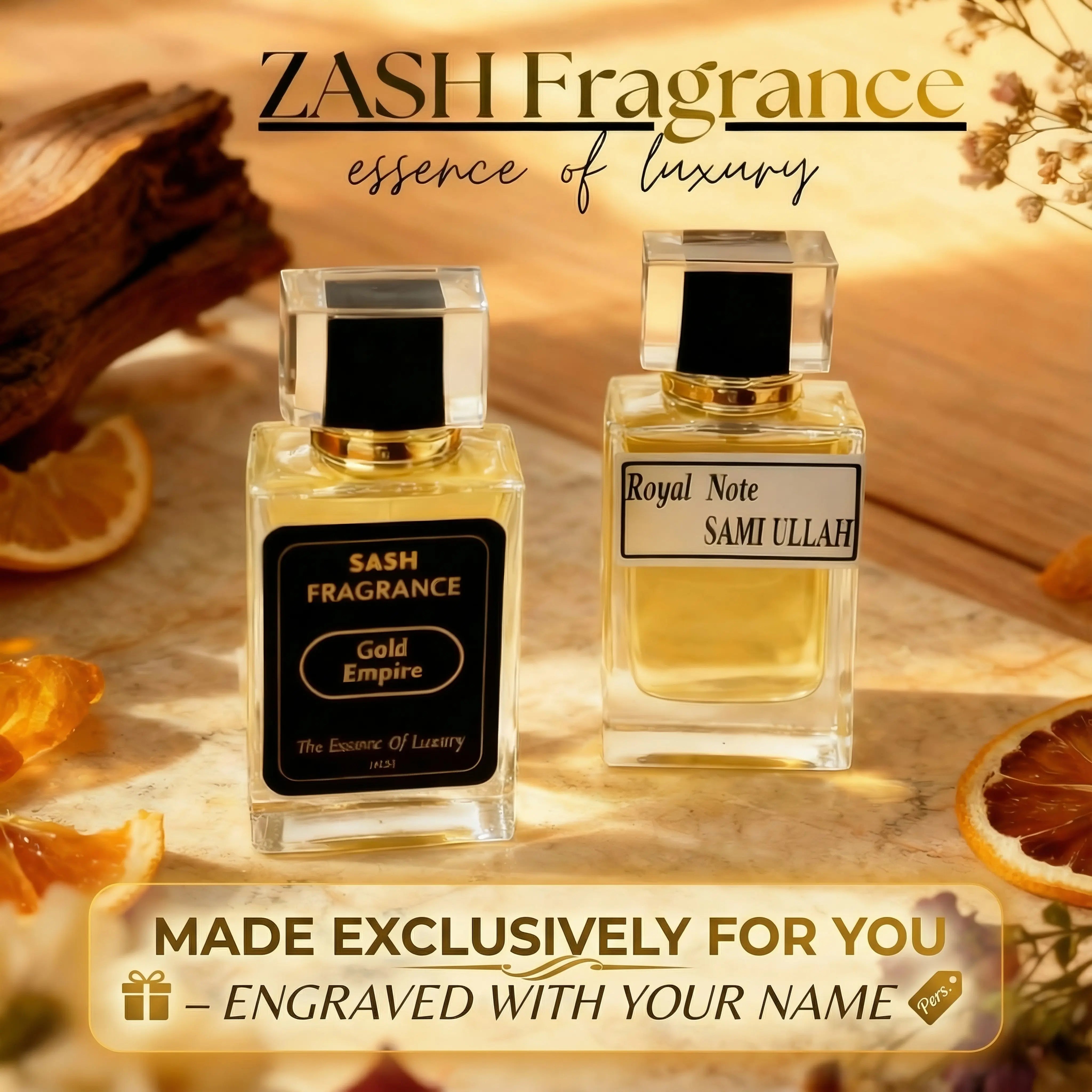 Zash Fragrance - Gold Empire 50ml – ZASH FRAGRANCE
